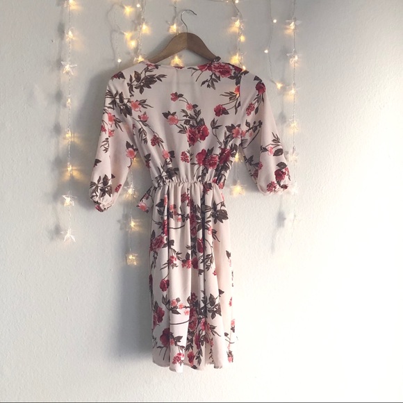 Floral mini tea dress - Picture 2 of 2